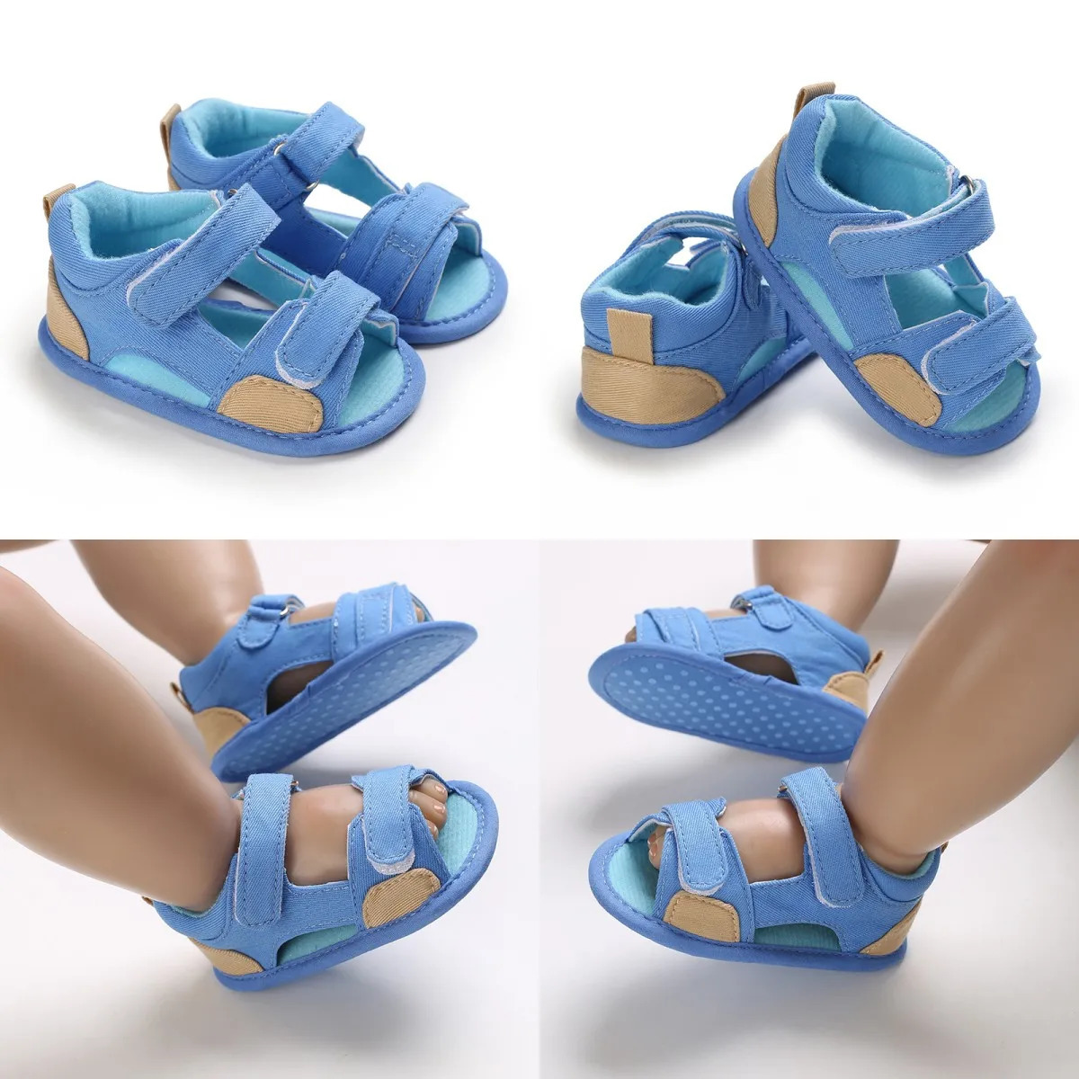 Summer Sandals born Baby Boys Girls Shoes Casual Soft Sole Breathable First Walker Canvas Nonslip Toddler 250725