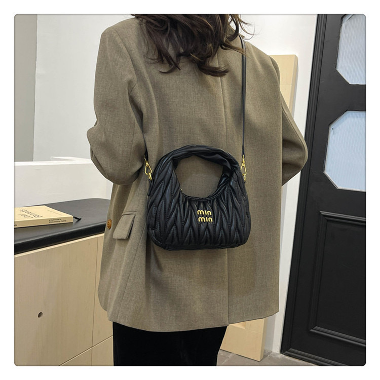 Designer Bag Shoulder Bag Luxury Bag High Quality Women's handbag Purse Leathe Pleated Crossbody bag Free shipping Multicolored bag Small Hobo ba