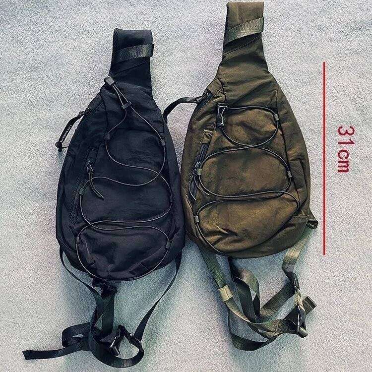 Casual Ex CP Chest Bag Mirror New Sle Streetwear Outdoor Commuting Sports Cycling Crossbody Lightweight Nylon