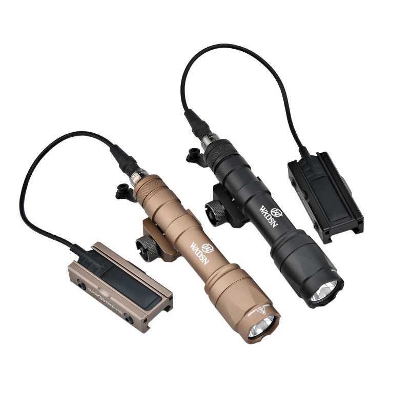 Vadsn Airsoft M600C M300A Sets Tactical Scout Light AR15 Rifle Flashlight With Picatinny Pocket Panel For Flashlight Pressure W250722