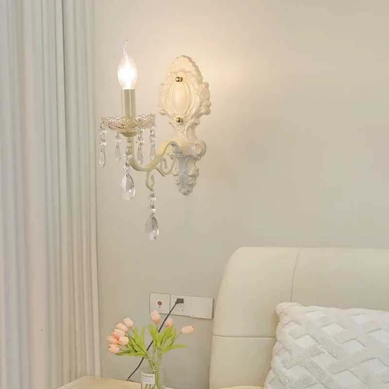 2025 French Crystal Chandeliers Milky White Crystal Lamps Light Luxury Dining Table Princess Room Girl Bedroom ChandXJ250725