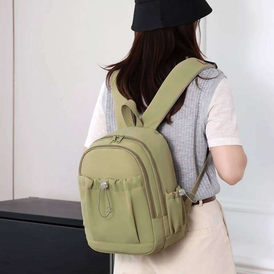 Women's Backpack Waterproof Travel Bagpack for Teenage Girl High Quality Soft Nylon Rucksack School Bookbag Back Pack