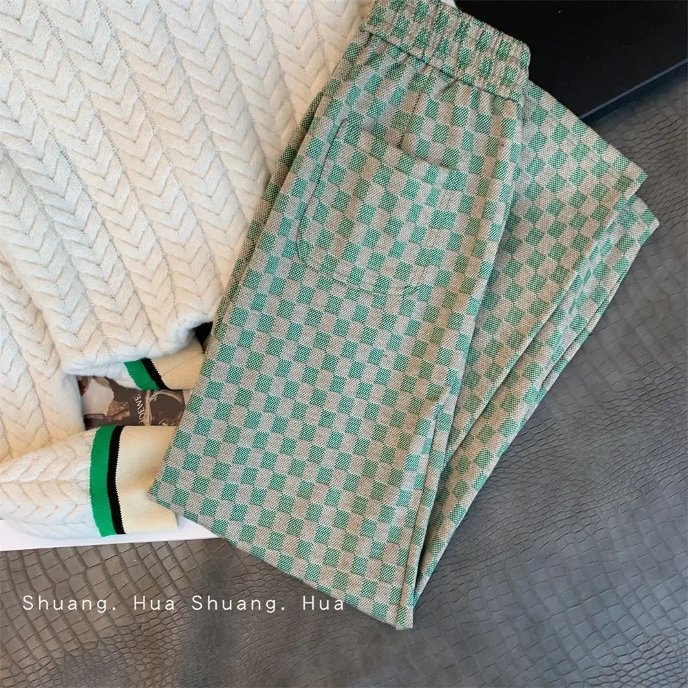 Autumn Chic Style Suit Set Womens Trendy Casual Wide Leg Pants Two Piece Outfit Elegant Slim Fit Fashion Loungewear 250726