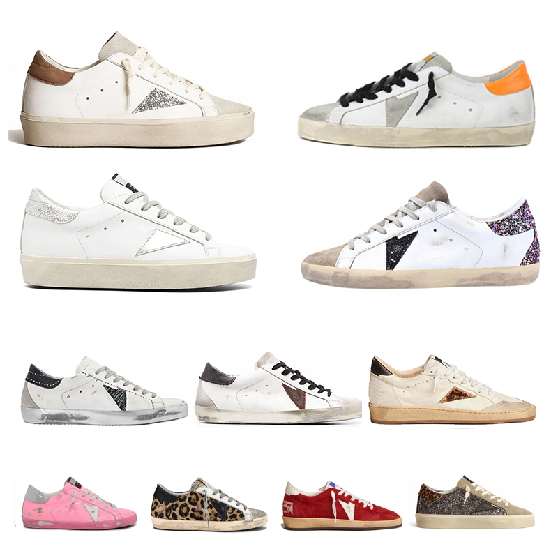 Designer shoes Dirty Loafers Sneakers Super-star S Shoes Leather Luxury Version Retro men women shoes casual shoe