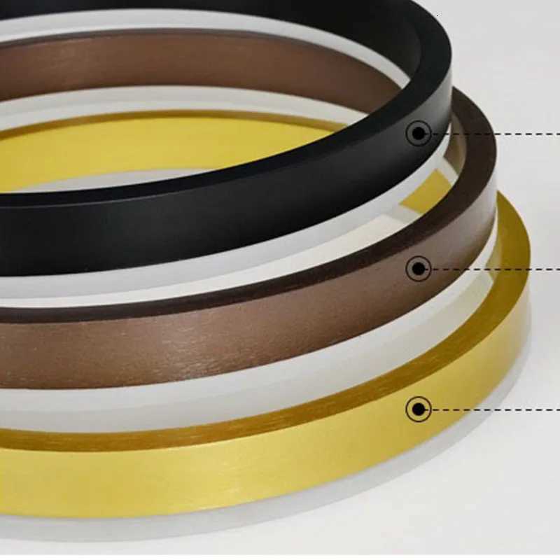 Modern Pendant Lamp Led Rings Circle Ceiling Hanging Chandelier Black Loft Living Dining Room Kitchen Indoor Lighting Fixture XJ250725