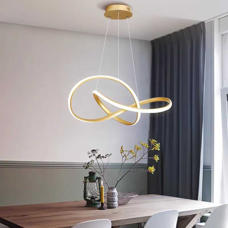 Modern Dining Room Pendant Lights Nordic LED Dining Table Ceiling Chandelier Living Room Home Indoor Bar Counter Hanging LampXJ250725