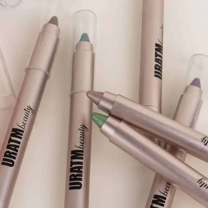 6pcs/set Glitter Pencil Long-lasting Makeup Eye Shadow Gray Green Pearlescent Matte Finish Eyeshadow Stick Waterproof X250726