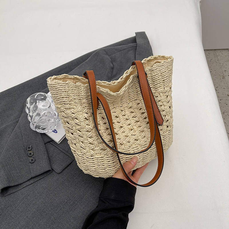 Luxury Brand Designer Bag Women's Handbag Shopping Bag Woven Bag New Ethnic Style Straw Bag Casual Luxury bag Large Capacity Shoulder Tote Bag