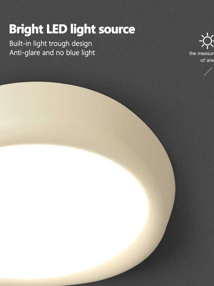 Master bedroom LED ceiling lamp new style net red cream style modern simple eye protection study light creative living room lampXJ250725