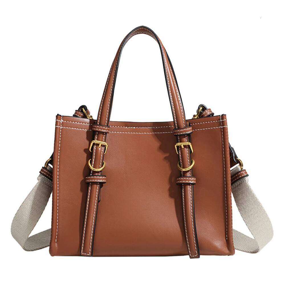 Tote Women Retro Top Handle PU Leather Crossbody Bags Shoulder Bag Satchel Handbags For Travel Shopping Work