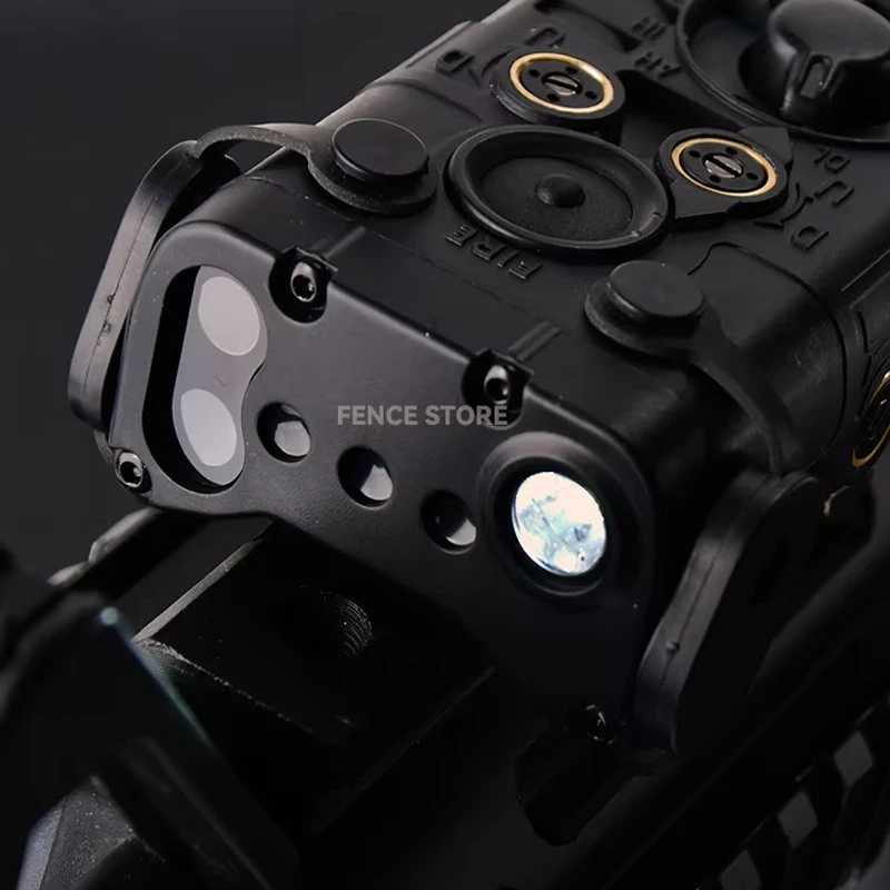 Tactical Airsoft NGAL Simple Version Red Dot Green Blue Indicator White LED Light Fits 20mm Rail Hunting Outdoor Weapon Gun W250722