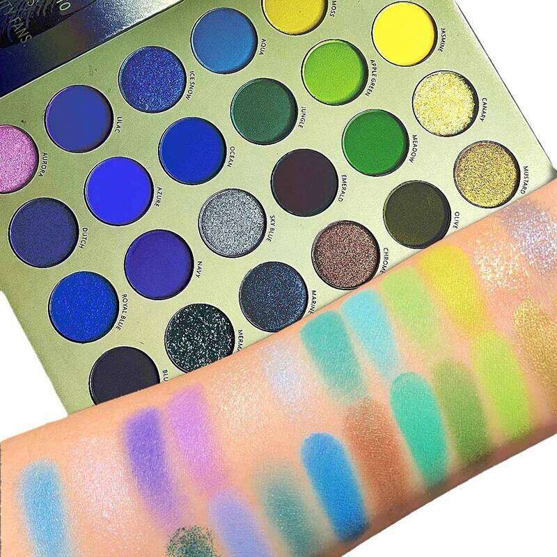 72Colors Glitter Eyeshadow Palette Matte Waterproof Long Lasting Pressed Powder Cosmetics Kit Fashion Women MakeUp