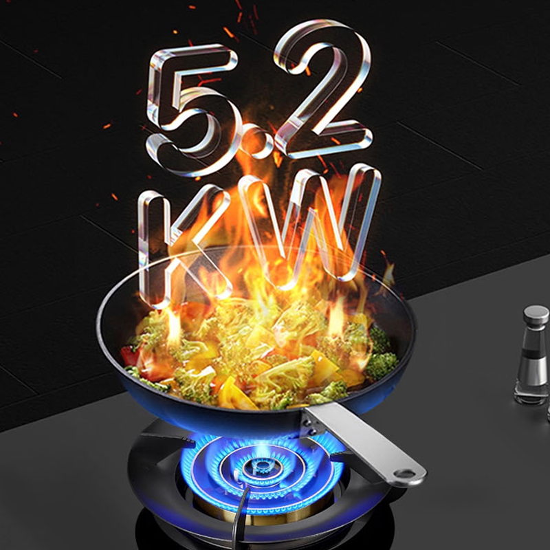 AKASHA gas stove is an energy-saving, high-efficiency, built-in dual-burner gas, natural gas and liquefied gas stove 316GY