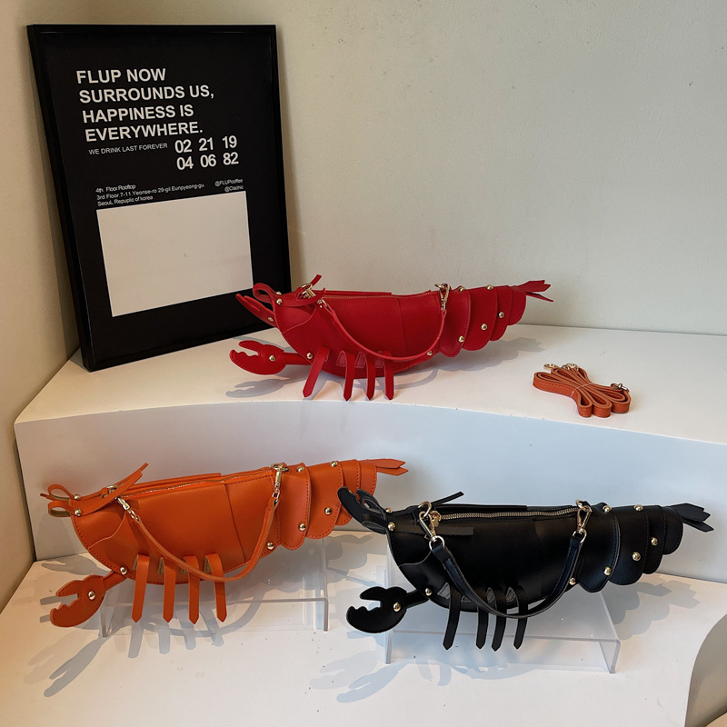 Stylish Crayfish-Inspired Designer Bag Trendsetting Mini Crossbody for Everyday Use