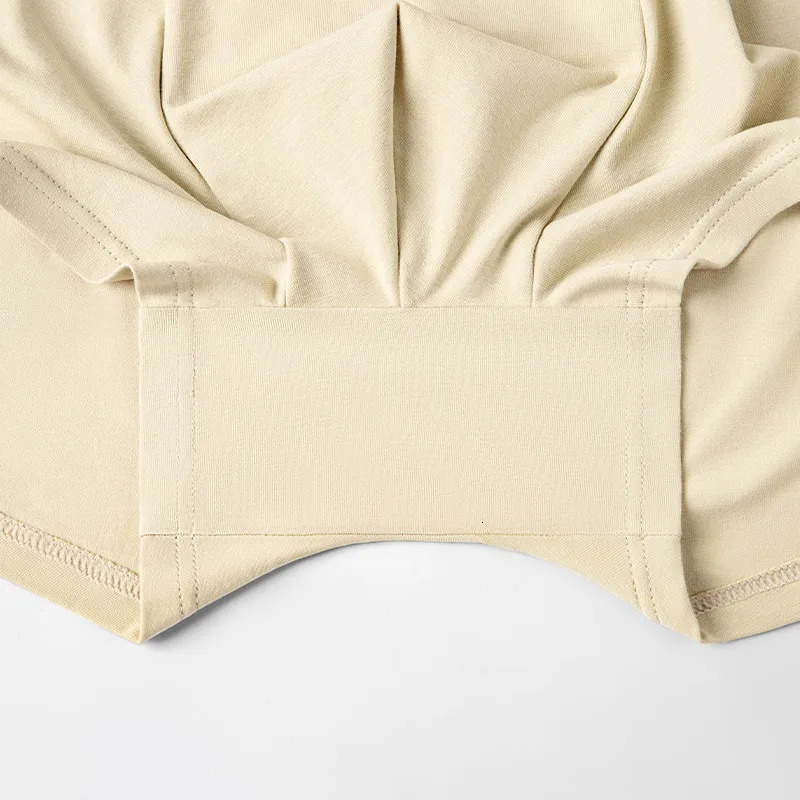 MiiOW 3Pcs Organic Cotton Men Underwear Boxer Shorts Antibacterial Seamless Underpants Male Panties Gift For Boxershorts 250725