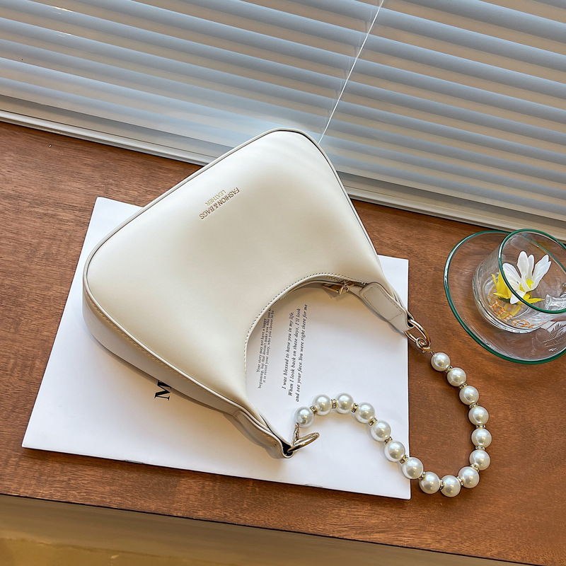 Luxury Luxury bag Brand Designer Bag Women's Bag Spring Summer New Fashion Trendy French Niche Design Baguette Underarm Bag Chain Shoulder Crossb