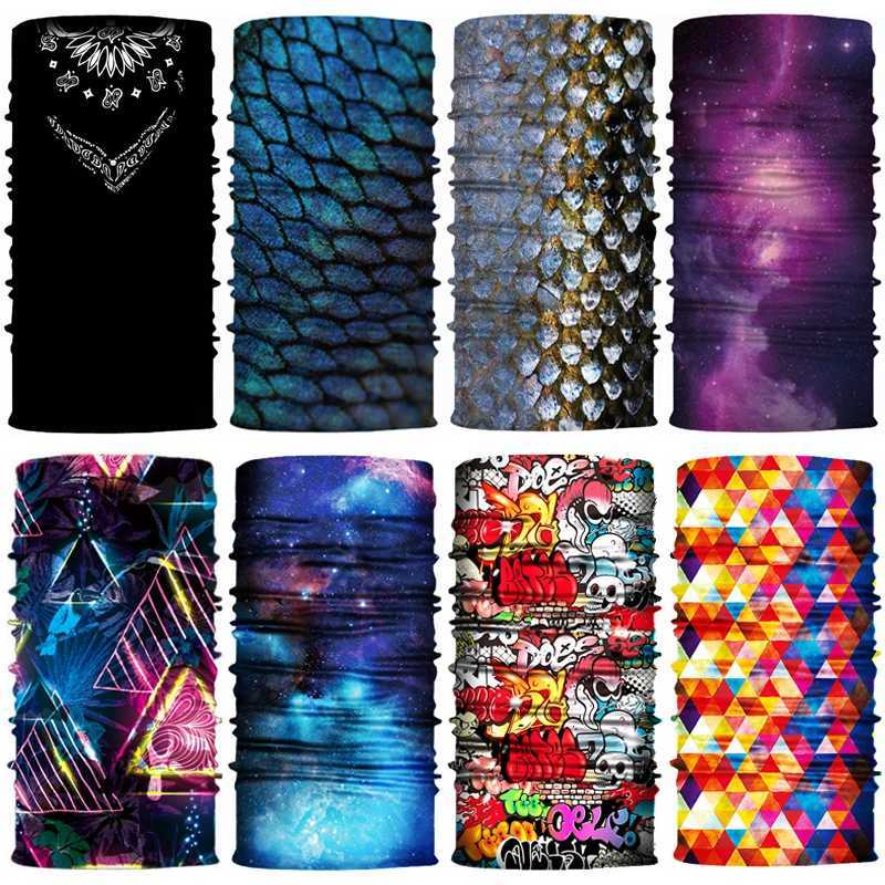 Fashion Cycling Face Mask Riding Scarf Breathable Seamless Neck Gaiter Women Bandana Headwear Headband Snood Ski Masks Balaclava Z250725