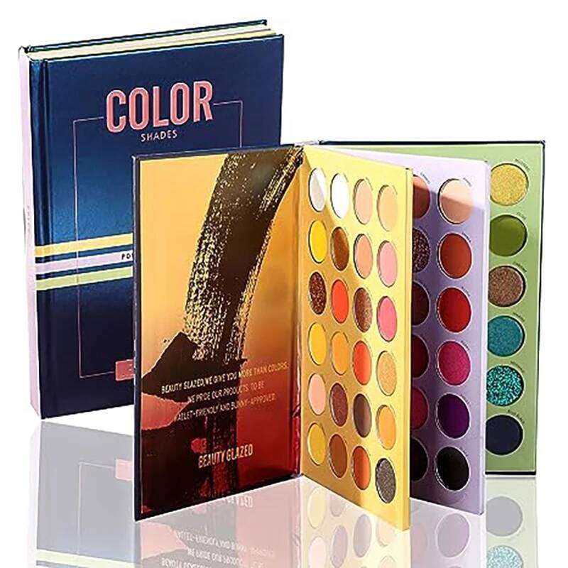 72Colors Glitter Eyeshadow Palette Matte Waterproof Long Lasting Pressed Powder Cosmetics Kit Fashion Women MakeUp