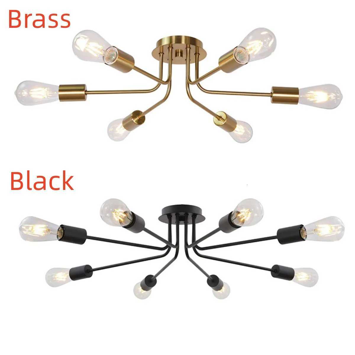1 Modern Chandelier Sputnik Lamps Semi-Embedded Ceiling Lamp Nordic Home Decoration Lighting Fixtures for Living Room XJ250725