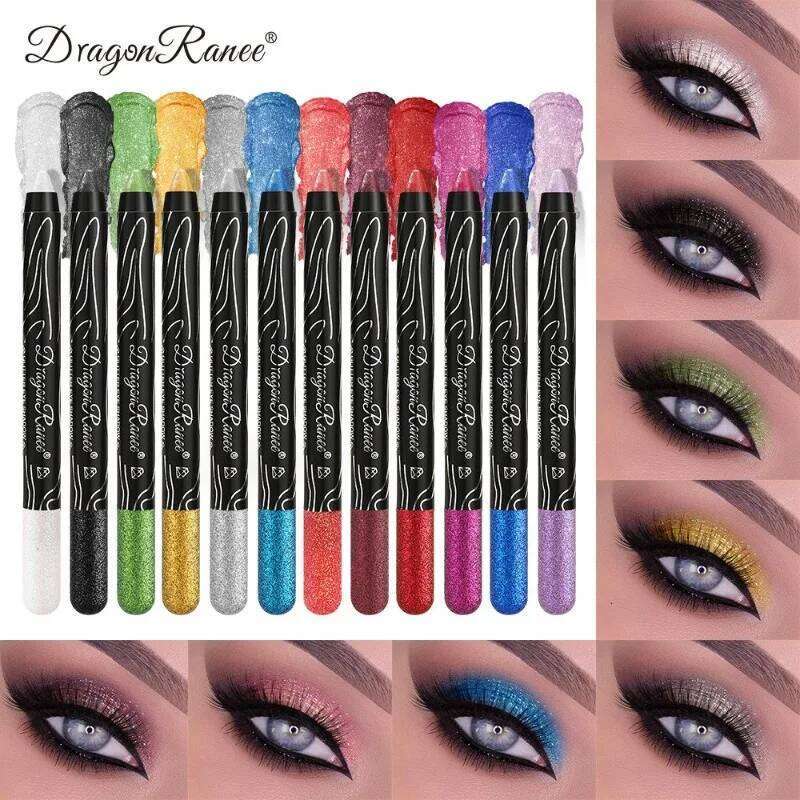 Makeup Dia Sparkling Highlighter Stick Fine Shimmering Glitter Eyeshadow Pencil Gliter for Eyes Cosmetic