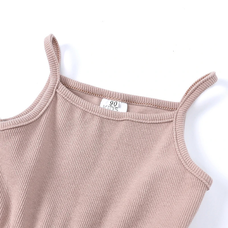 Summer Girls Sling Dress Baby Mess Sleeveless Princess Kids Clothes Outfits Ballet Party 250725