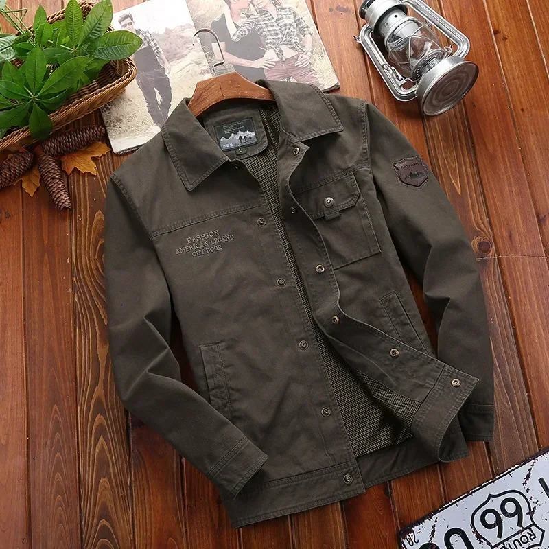 Black Green Military Bomber Cargo Spring Autumn cargo jackets men Oversize 5XL Casual Jackets For Mens Techwear Windproof 250717