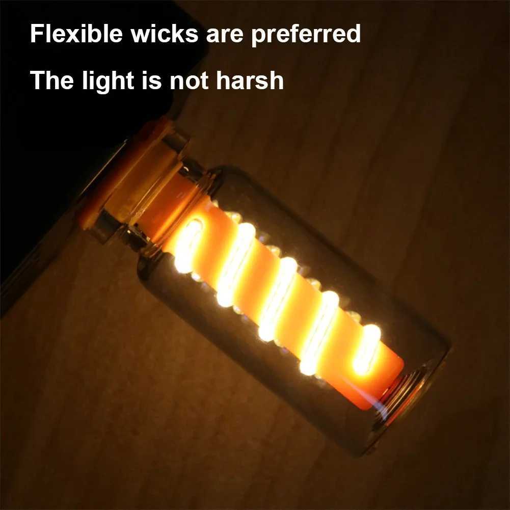 Car USB Night Light Touch Control LED Filament Lamp Portable Lighting Plug and Play Decorative Atmosphere Light for Home Bedroom XJ250725