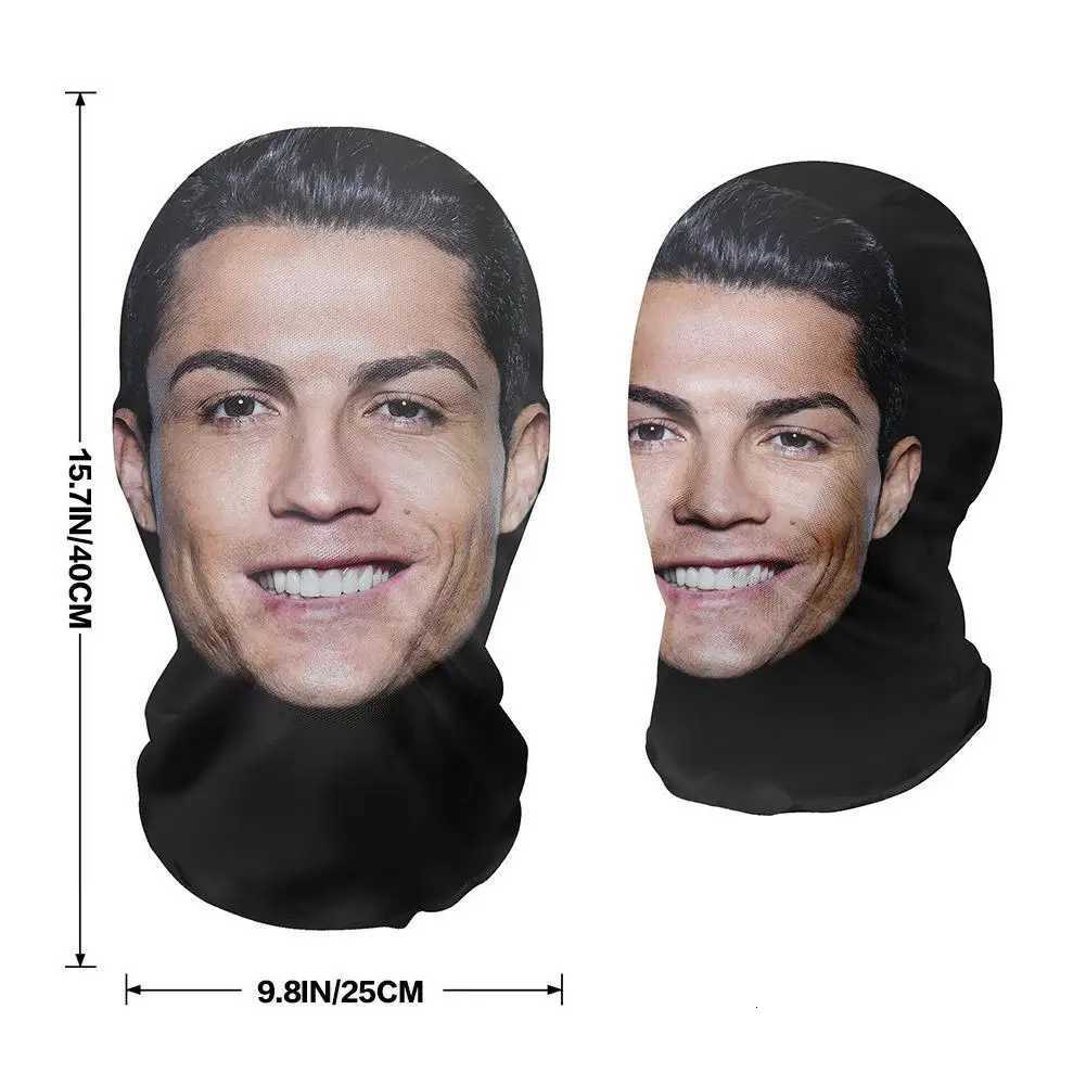 3D Mask Balaclava Hat Facial Performance Parody Prank Headgear Seamless Kanye Face Mask Celebrity Face Hip Hop Hood Z250725