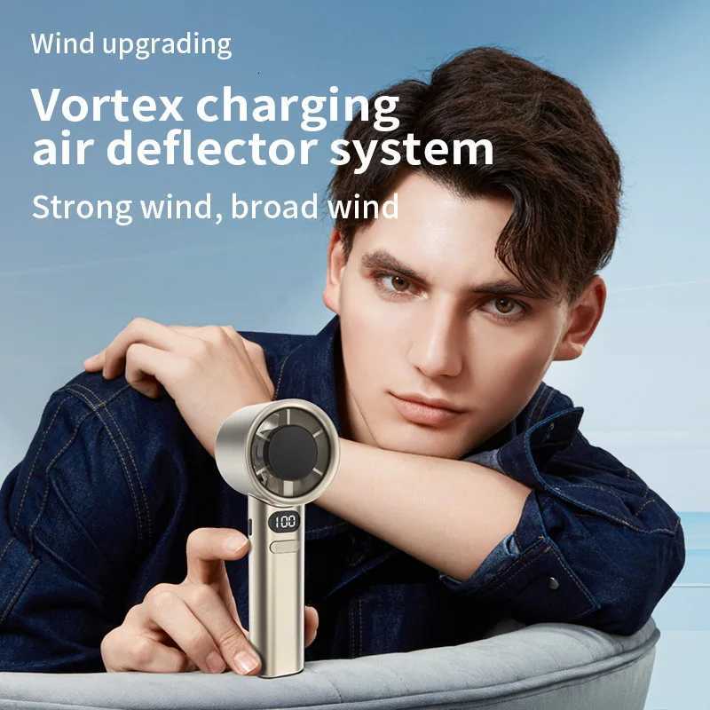 2025 New Portable Hand 120 Wind Speeds Mini Handheld USB Rechargeable Personal Highspeed Fans Electric Eyelash Fan R250725