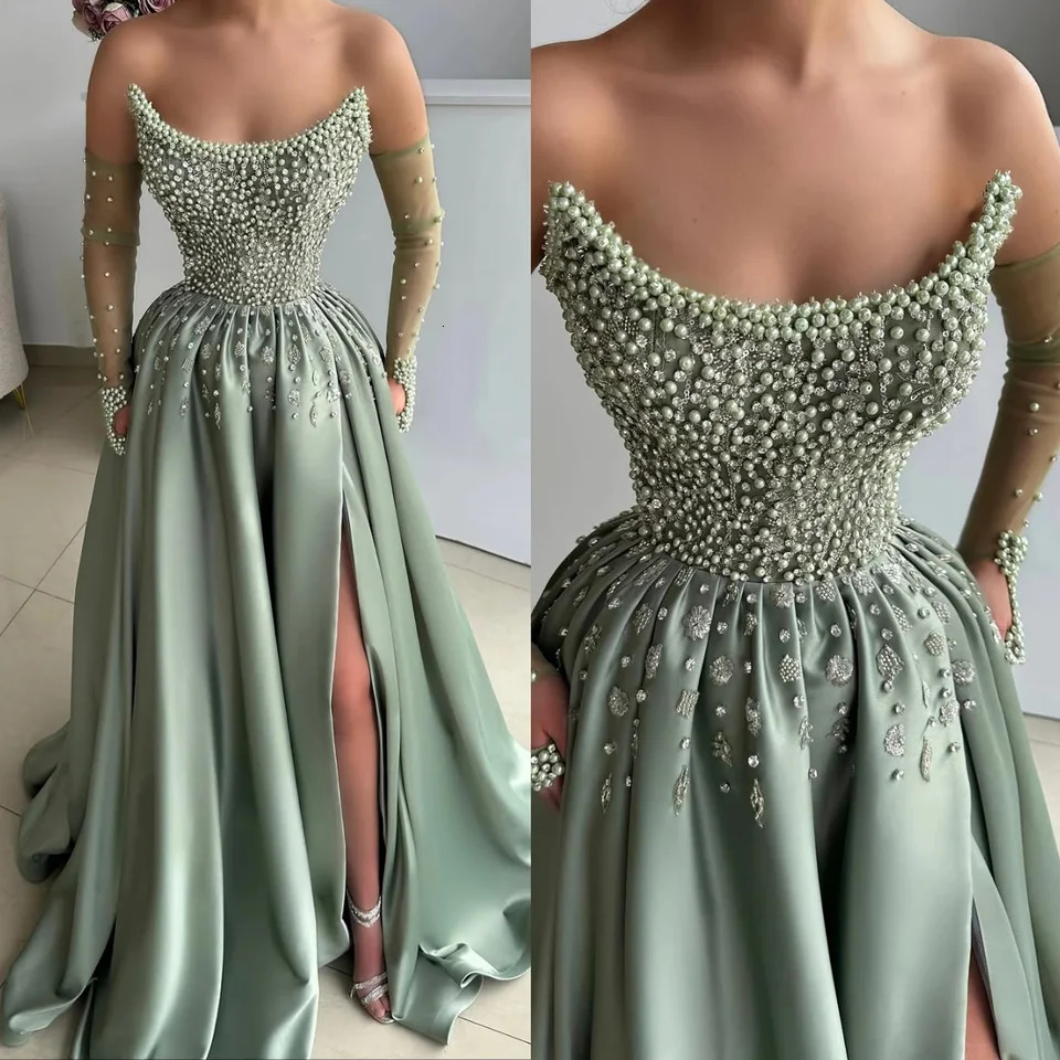 Glimmer Charming Beaded Celebrity Dresses for Woman Pleating Off the Shoulder Sweetheart Vestido De Formatura Plus Size Custom 250725