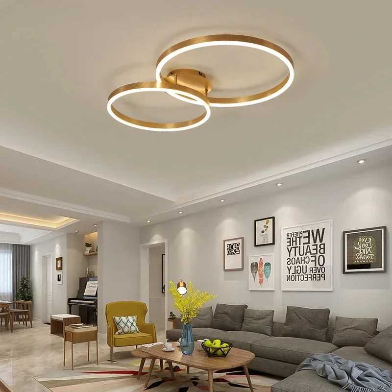 Nordic Creative Round Ceiling Pendant Chandeliers for Bedroom Living Room Lamps Coffee Chandelier Home Appliance Decoration Lights XJ250725