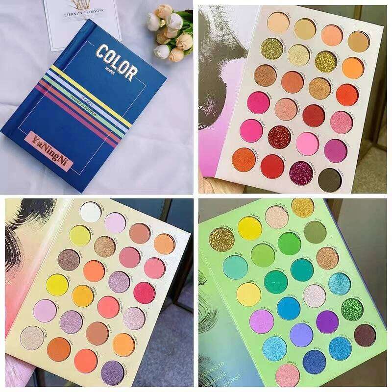 72Colors Glitter Eyeshadow Palette Matte Waterproof Long Lasting Pressed Powder Cosmetics Kit Fashion Women MakeUp