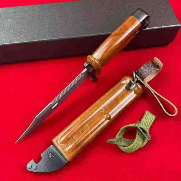 Made in the USA Soviet AKM bayonets Portable Pocket Knife for Hiking Gift for Men