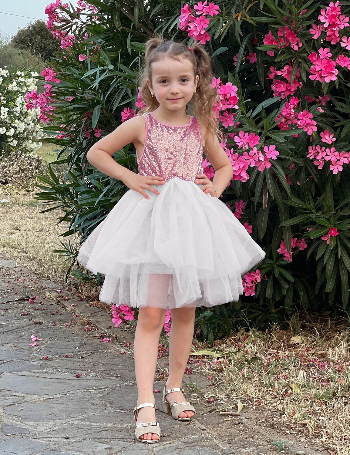 Baby Girls Christmas Sequins Tutu Dress Sleeveless Kids Princess Birthday Dresses Size 3 Months 4 Years 250725