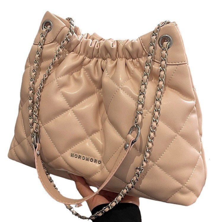 Luxury Brand Designer Bag Women's Bag Fashion Large Luxury bag Capacity Bag New Small Style Quilted Chain Bucket Bag Spring Style Shoulder Bag