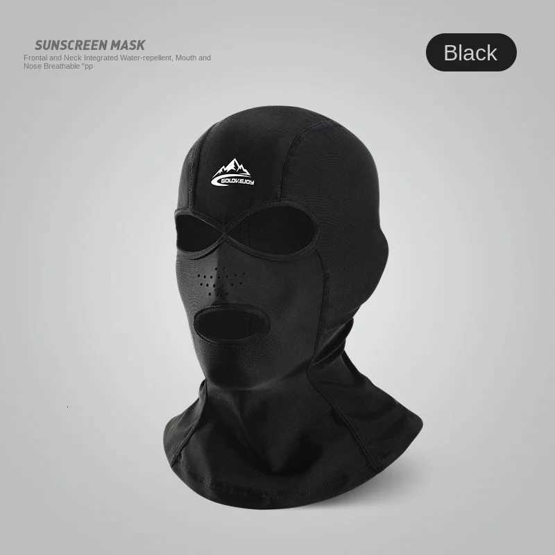Swimming Diving Facekini UV Sun Protection Full Face Mask Head Neck Cover Face Elastic Swim Cap for Skiing Diving Sports Wear Z250725