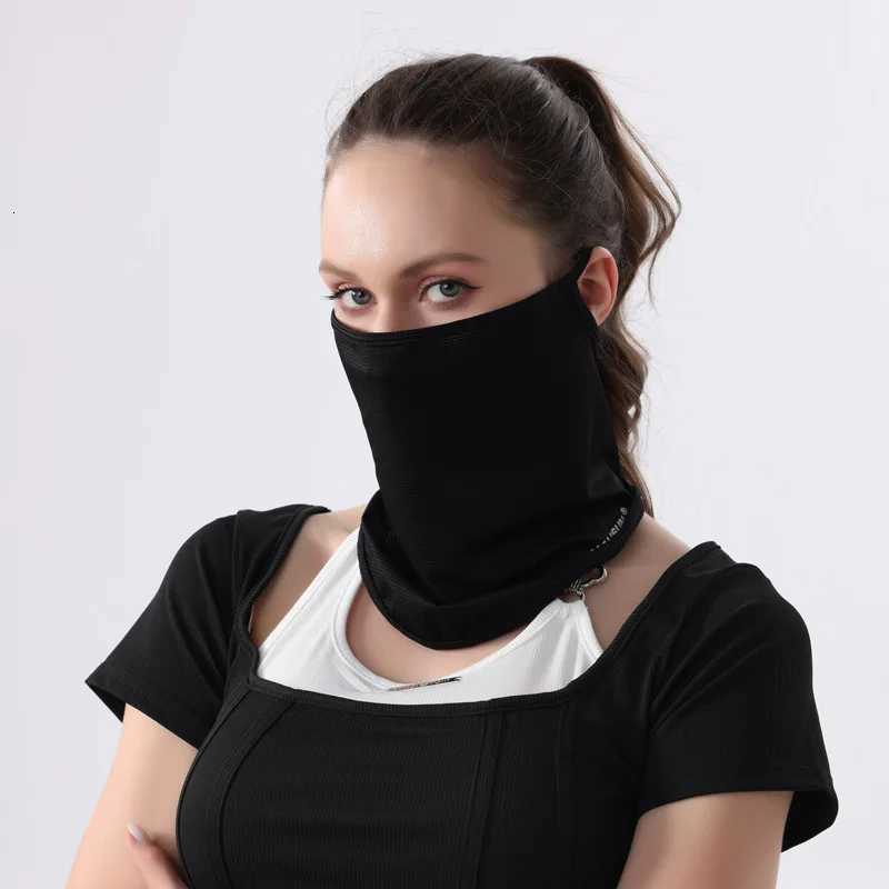 Breathable Bike Mask Daily Windproof Dustproof Solid Color Motorcycle Scarf Silk Balaclava Summer Z250725