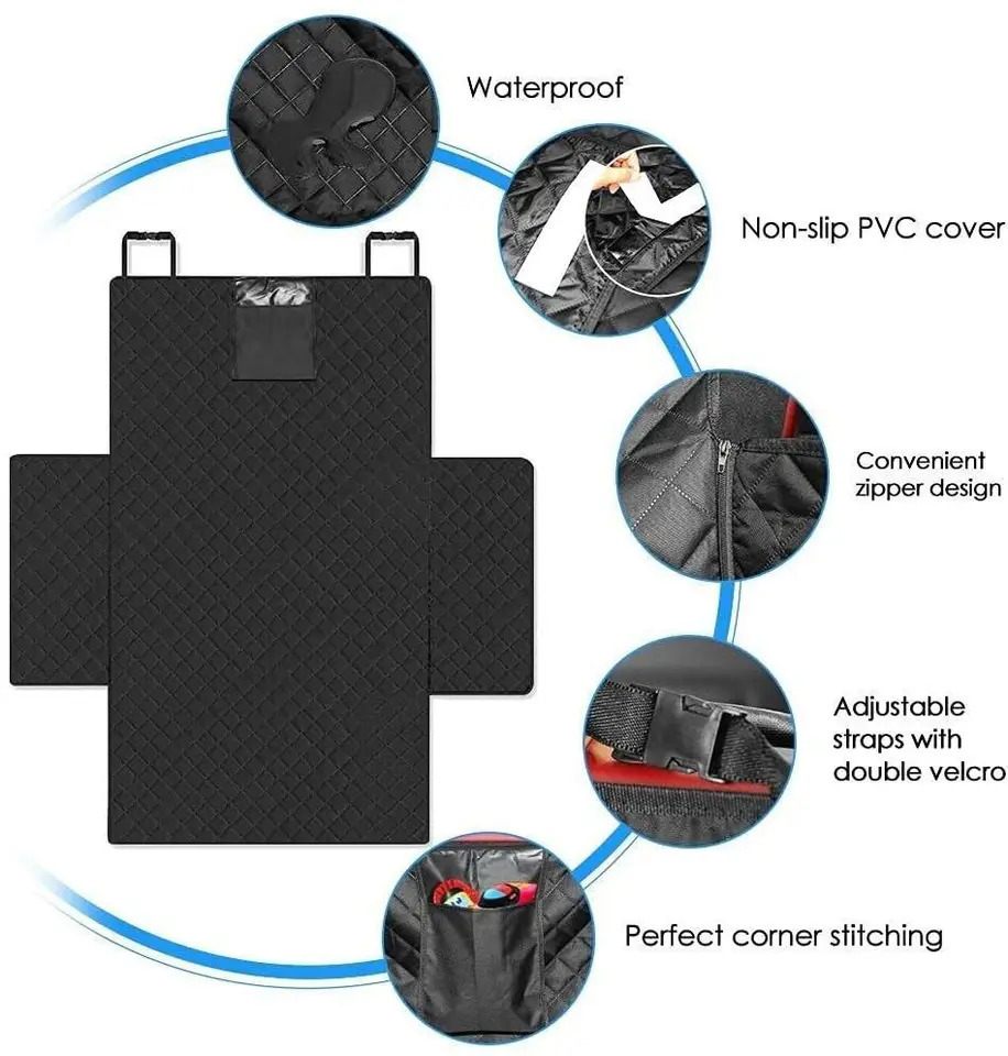 Dog Wear-resistant Dog Car Seat Cover For SUV Waterproof Portable Durable Liner Cover Protects Vehicle Easy To Install 250715