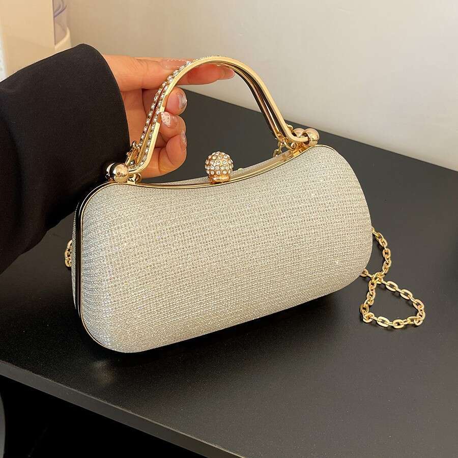 Handbag for Women 2024 New Designer bag Fashion Evening Elegant Socialite Small Chanel Style High-end Chain Shoulder Bag