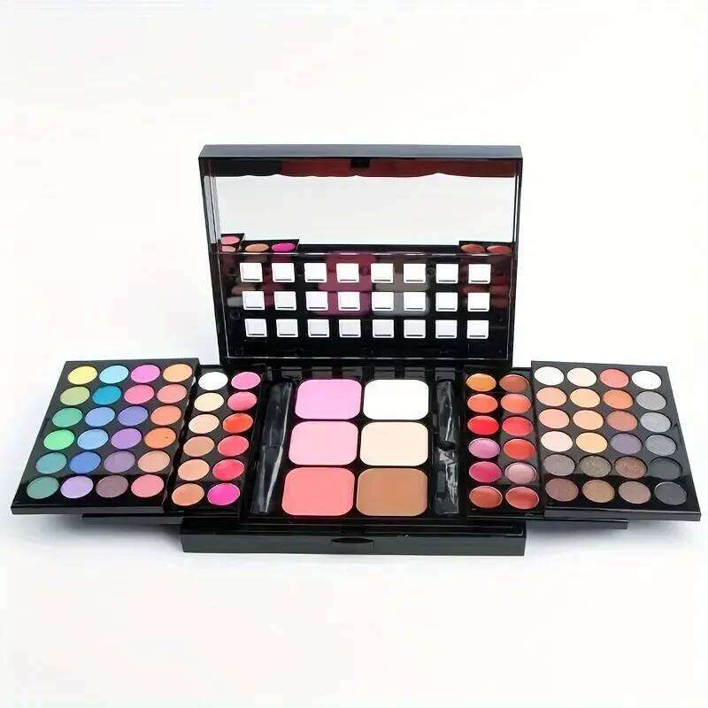 78 Color Waterproof Makeup Eye Shadow Palette Glitter Matte Pigmented Powder Pressed Shine Eyeshadow Cosmetic