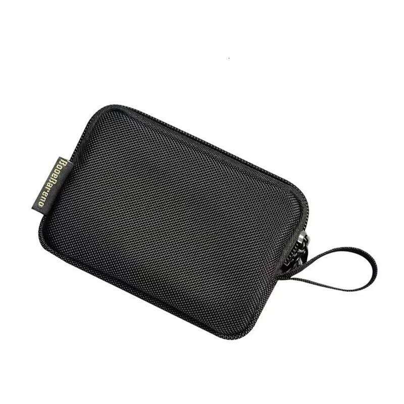 Simple Men's Oxford Short Wallet Student Zipper Purse Casual Youth Mini Clutch 2023 New Small Waist Bag