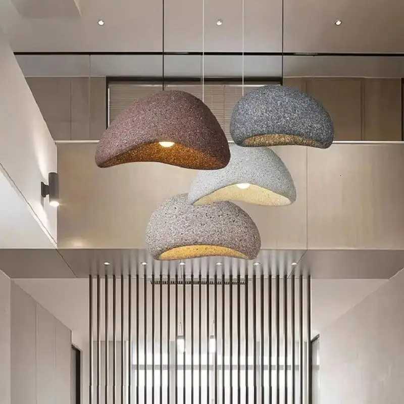 Living Room LED Ceiling Chandelier Light 2025 New Model Wabi Sabi Pendant Lamp Dining Table Bedroom Home Decor Hanging LightingXJ250725