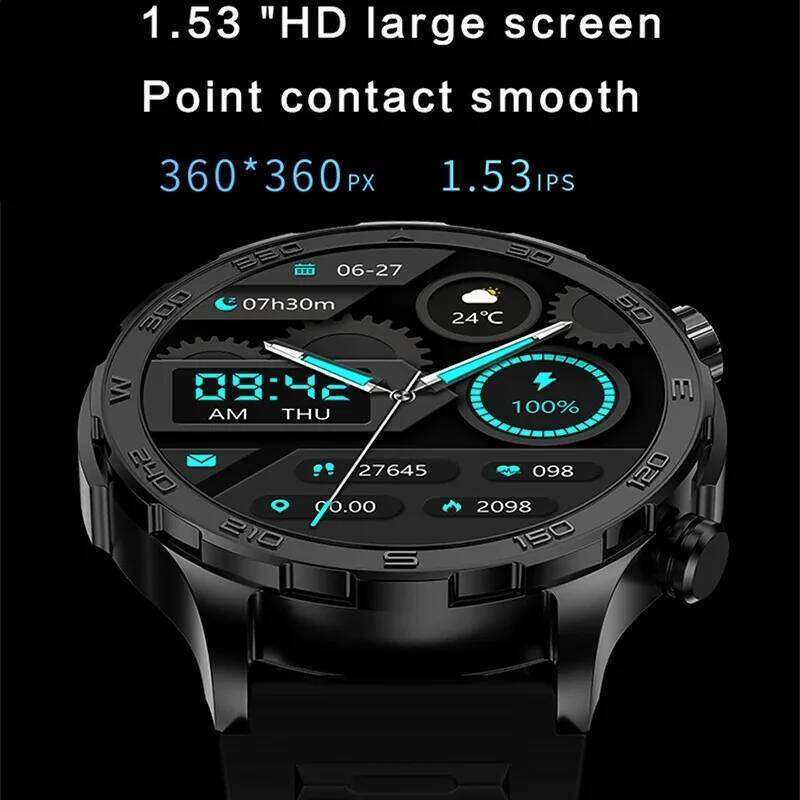 For HUAWEI Gt5 NFC Smart Watch Men Compass Wireless Charging GPS Fiess Track Ip68 Waterproof Bluetooth Call Smartwatch