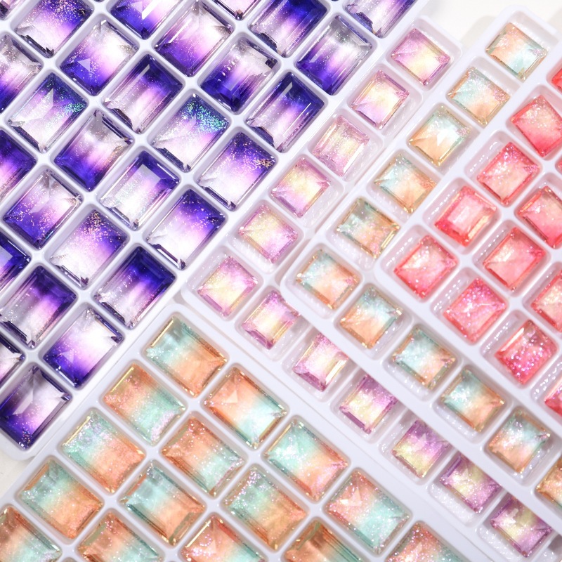 Sharp bottom drill glass nail drill jewelry accessories