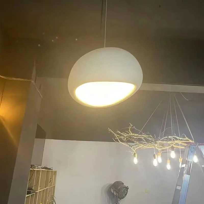 Modern Handmade Wabi Sabi E27 Ceiling Chandelier Lustre Home Decor Interior Restaurant Pendant Light Living Room Bedroom Fixture XJ250725