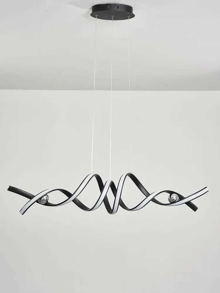 LED Pendant Light Long Hanging For Dining Room Or Living Room Kitchen Chandelier Designer Simple Lighting FixtureXJ250725