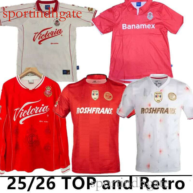 25 26 Toluca FC kit Soccer Jerseys 2026 2025 Home Away Third Kit A.Vega PAUILINHO MARCEL Football Shirt Maillot ANGULO DOMINGUEZ A.VEGA J.GALLARDO Retro Cardozo