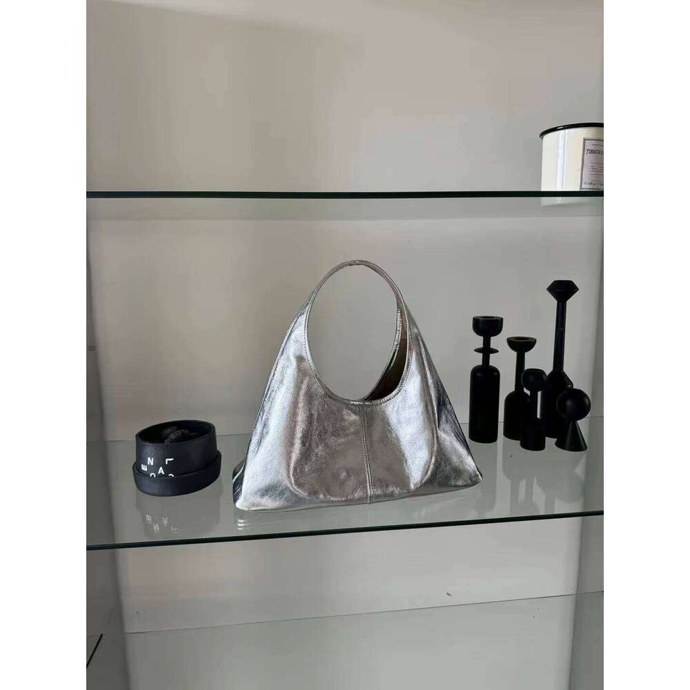 Niche first layer cowhide casual hand tote bag