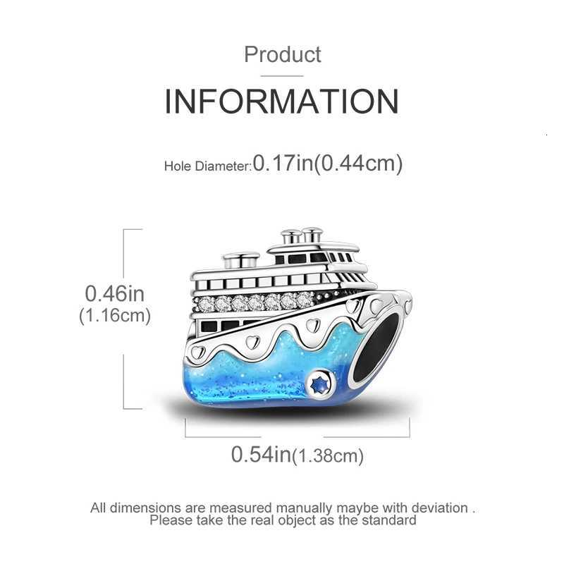 925 Sterling Silver Crab Dolphin Seahorse Dangle Charm Fits Bracelet DIY Women Girl Necklace Pendant Gift Summer Ocean Series XJ250726