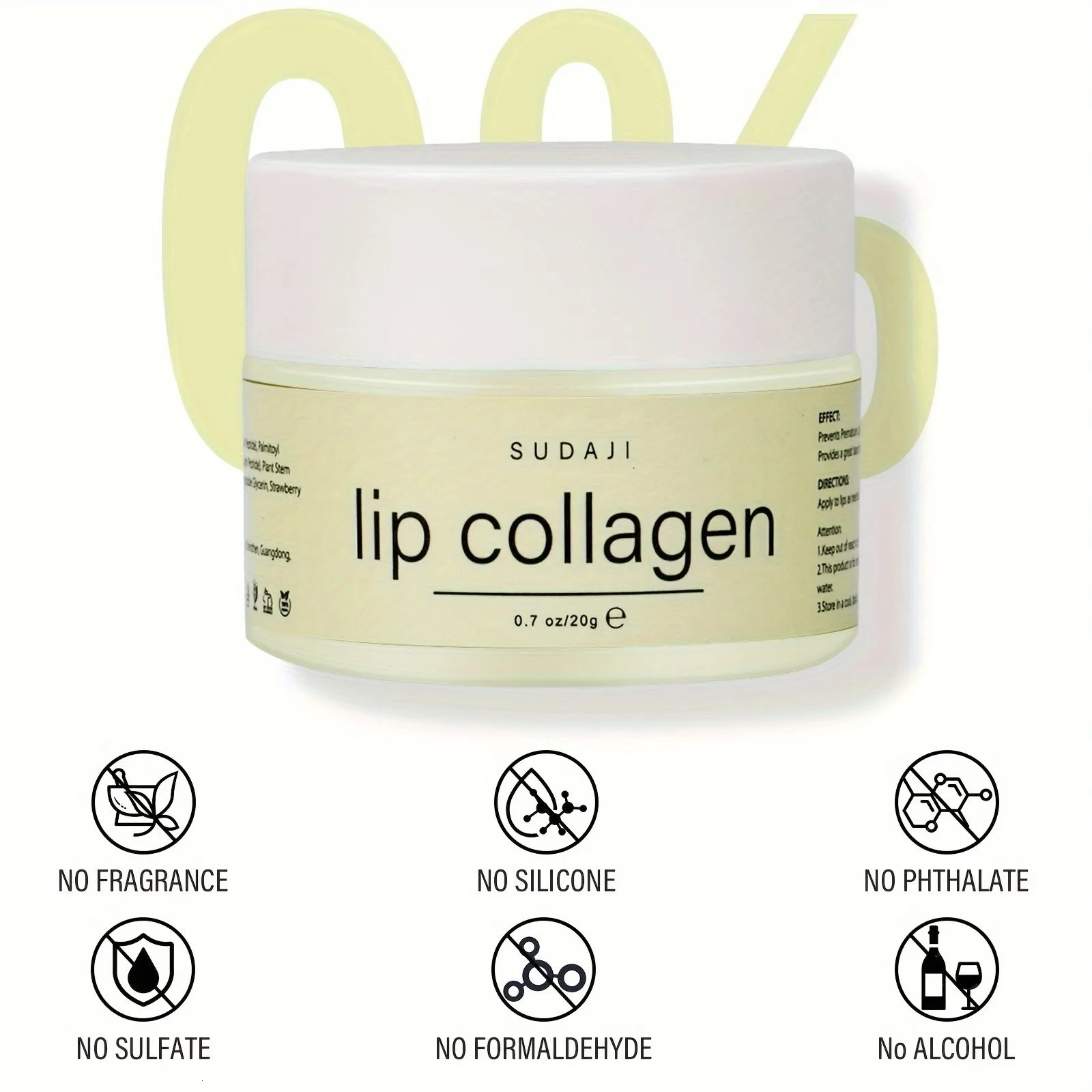 20g Plant stem cells Vitamins E A Collagen Lip Butter 250716